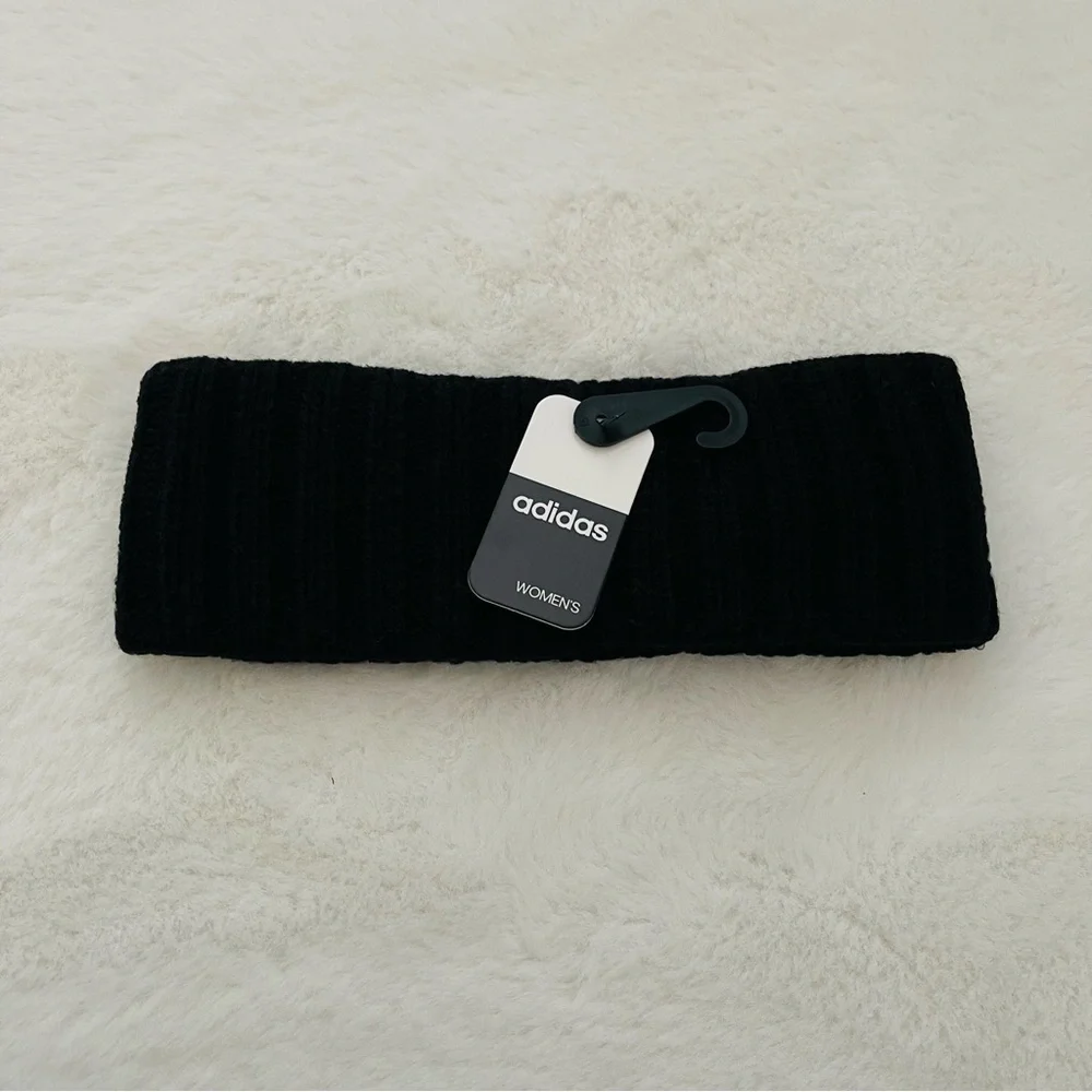 Adidas Women's Fit Classic Linear Black Headband